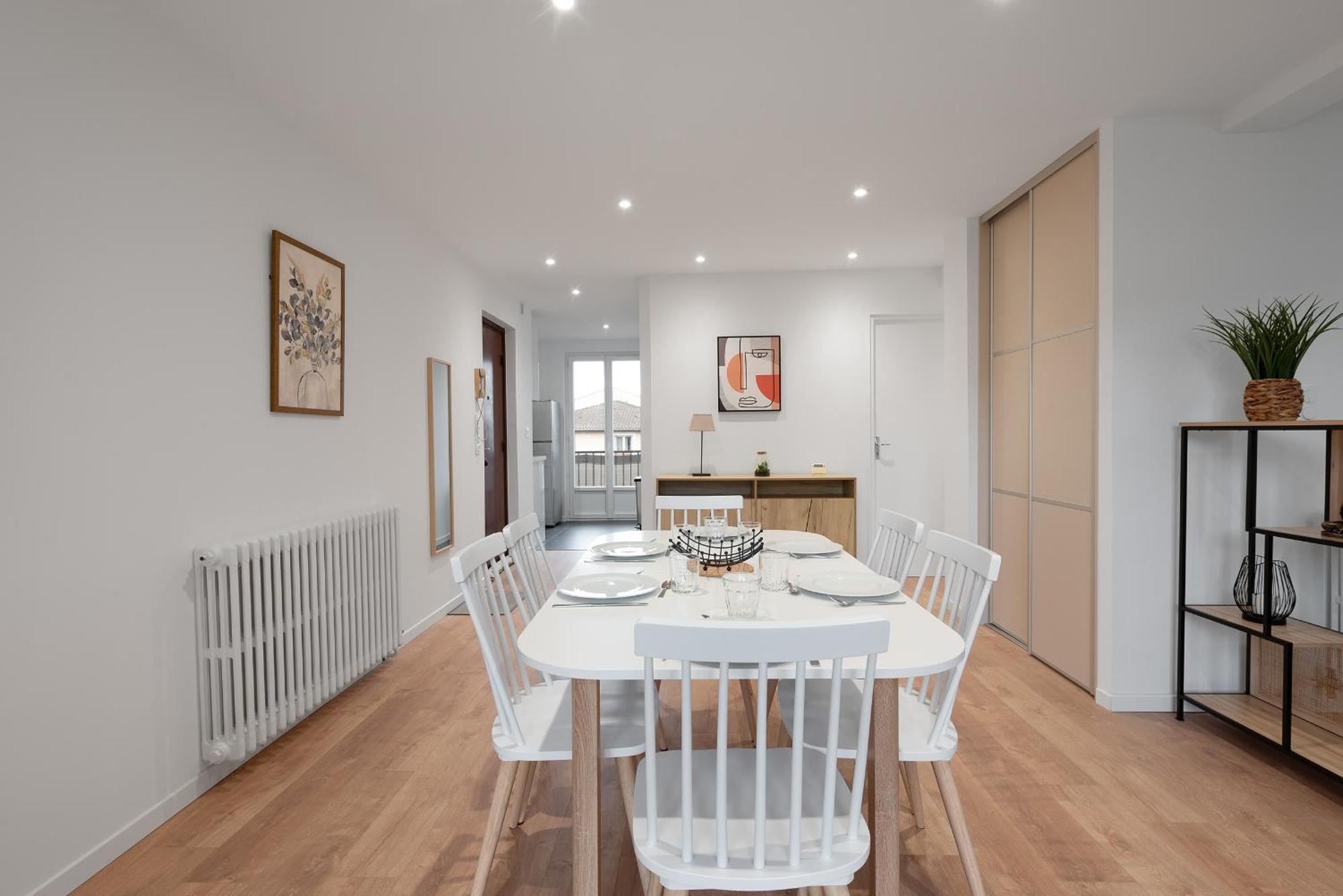 Spacieux T3 Avec 2 Parkings Gratuits Et 2 Balcons Toulouse Exteriér fotografie